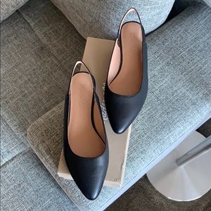 Madewell Margot Slingback Leather Flats